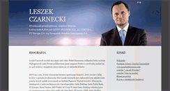 Desktop Screenshot of leszek-czarnecki.pl